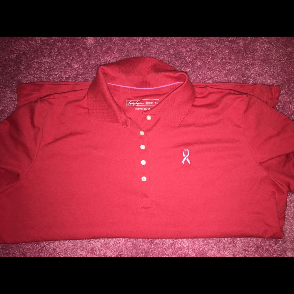 Pink Dri Fit Gold shirt